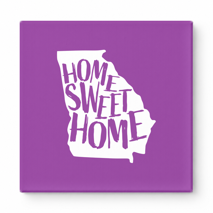 HOME SWEET HOME — Georgia State Silhouette