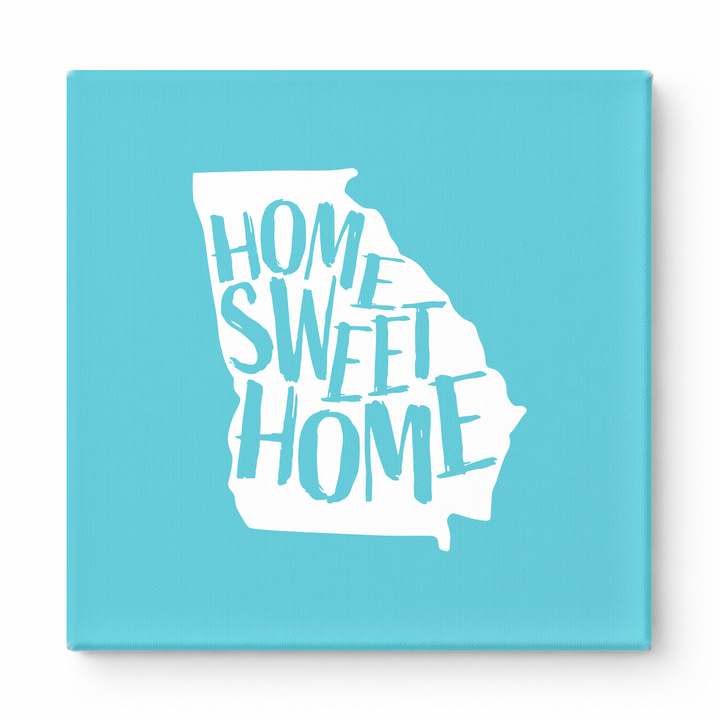 HOME SWEET HOME — Georgia State Silhouette