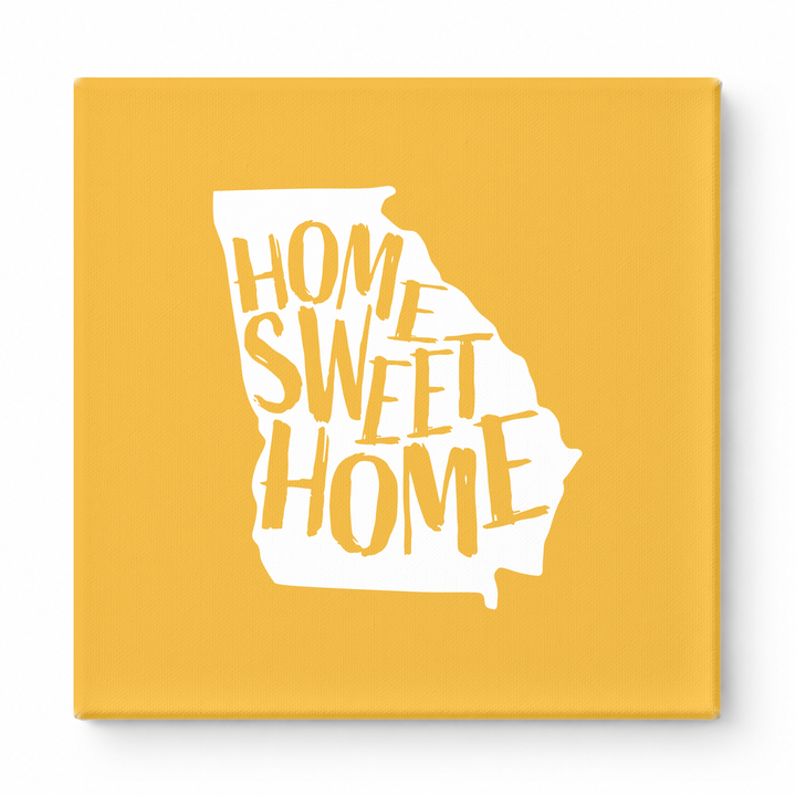 HOME SWEET HOME — Georgia State Silhouette
