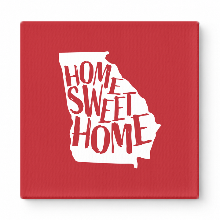 HOME SWEET HOME — Georgia State Silhouette