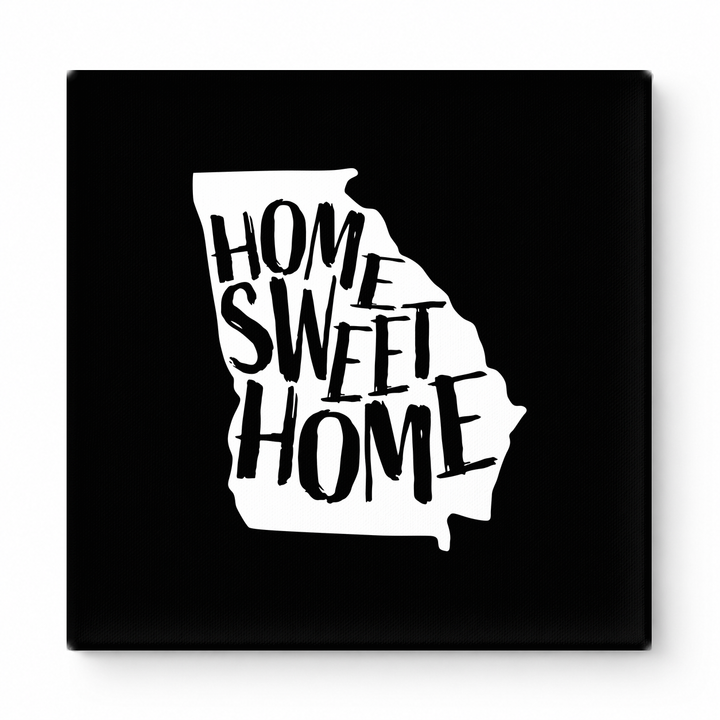 HOME SWEET HOME — Georgia State Silhouette