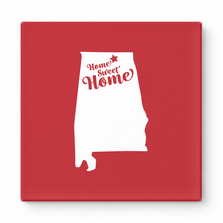 Home Sweet Huntsville — Alabama State Silhouette