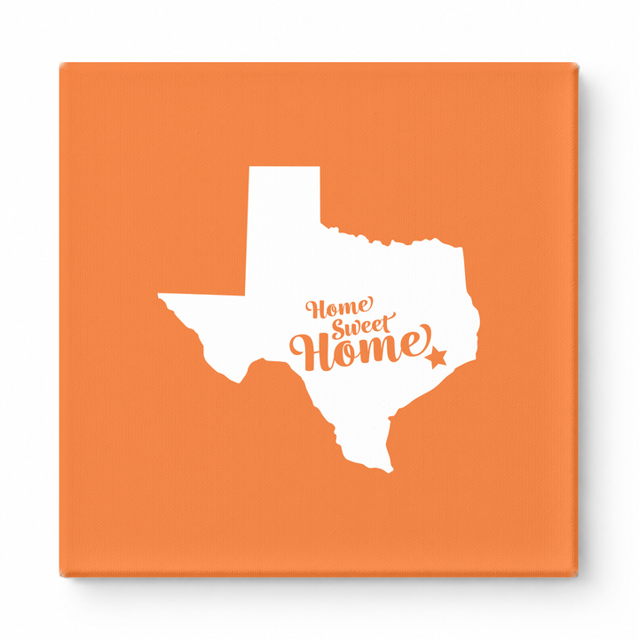 Home Sweet San Antonio — Texas State Silhouette