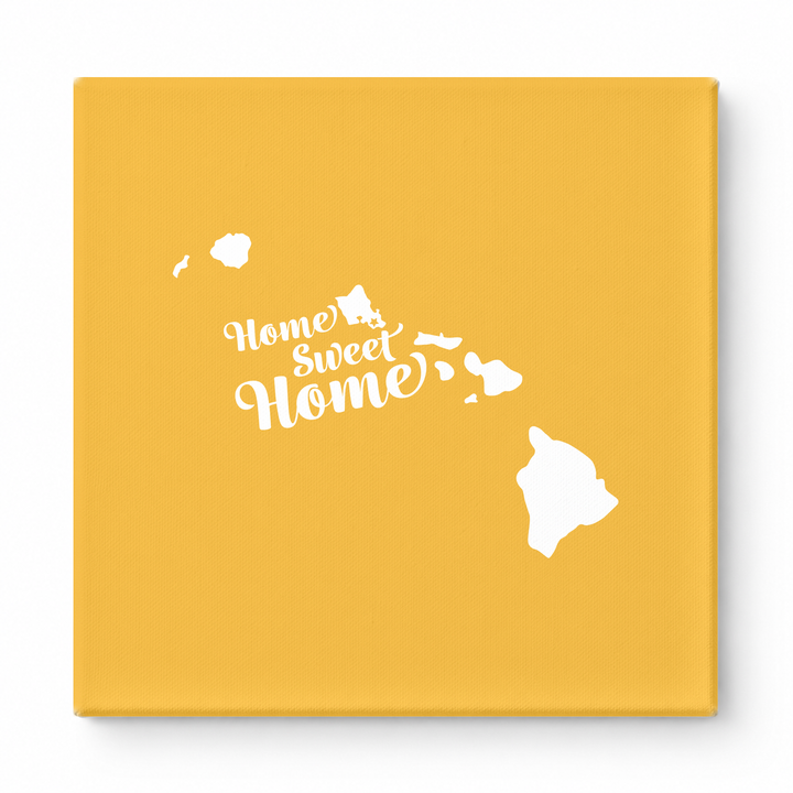 Home Sweet Home — Hawaii State Silhouette