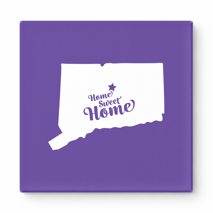 Home Sweet Hartford — Connecticut State Silhouette