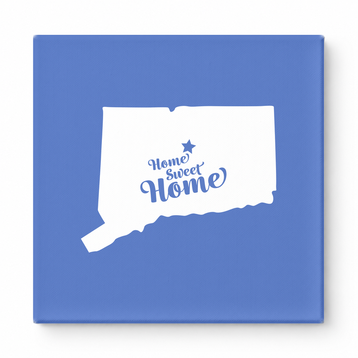 Home Sweet Hartford — Connecticut State Silhouette
