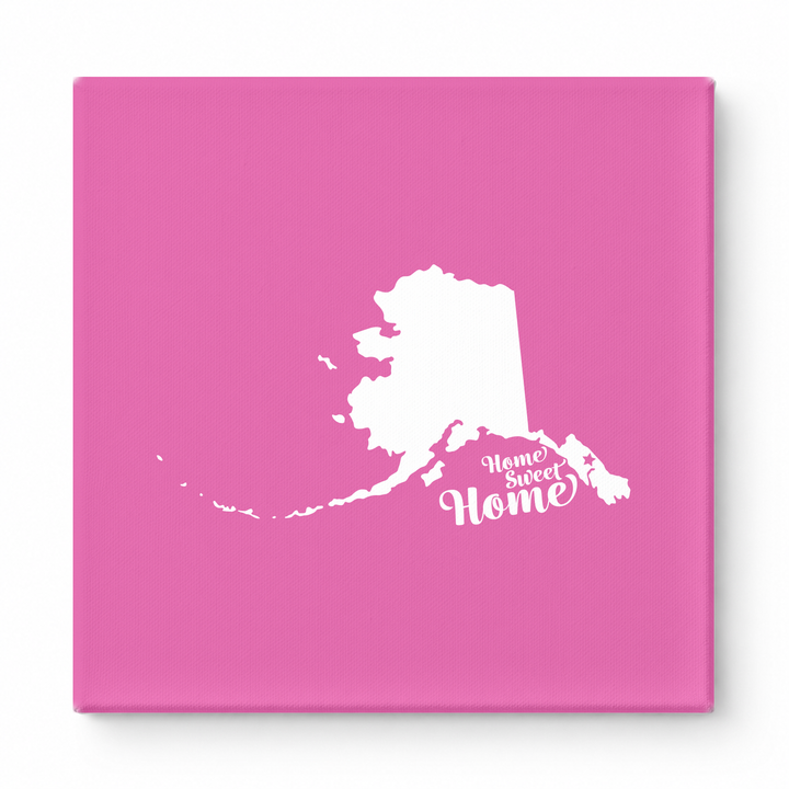 Home Sweet Home — Alaska State Silhouette