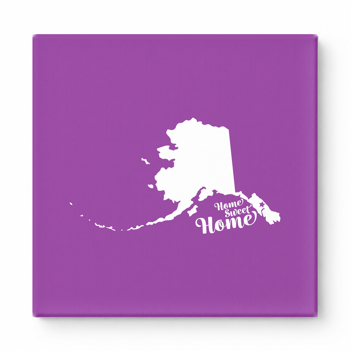 Home Sweet Home — Alaska State Silhouette