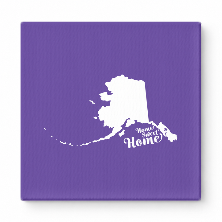 Home Sweet Home — Alaska State Silhouette
