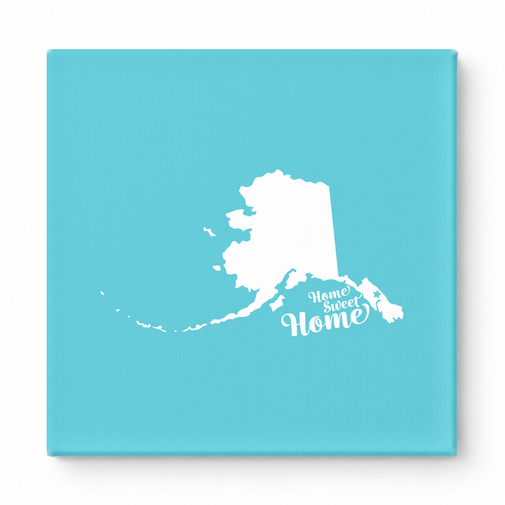 Home Sweet Home — Alaska State Silhouette