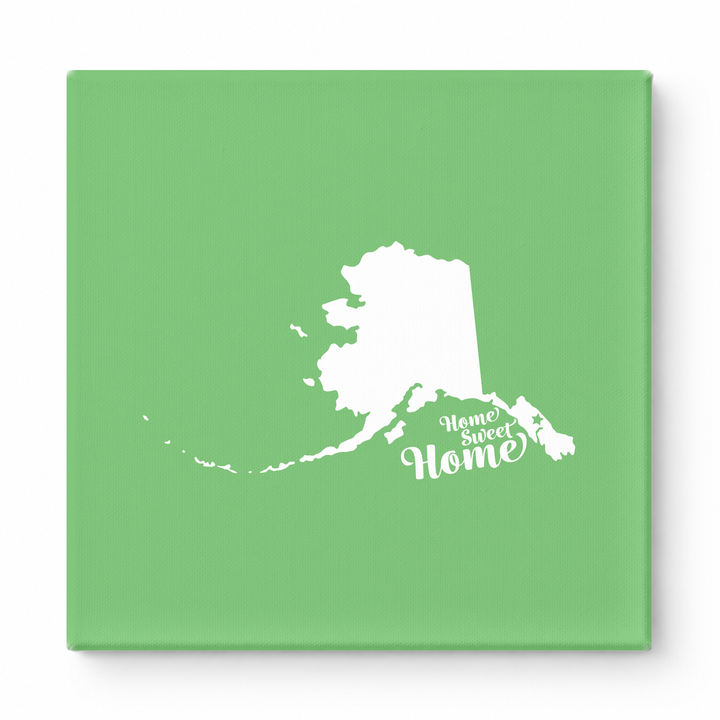 Home Sweet Home — Alaska State Silhouette