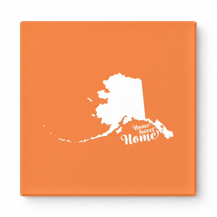 Home Sweet Home — Alaska State Silhouette