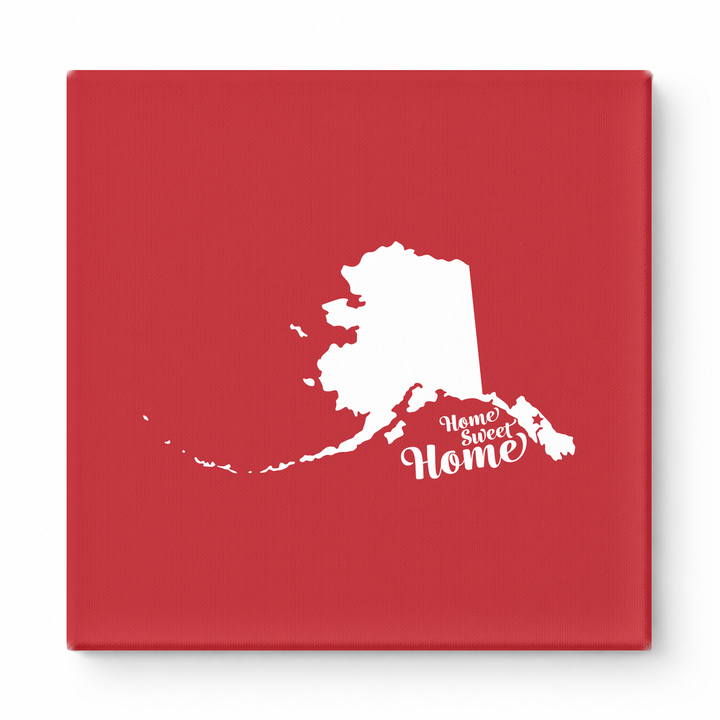 Home Sweet Home — Alaska State Silhouette