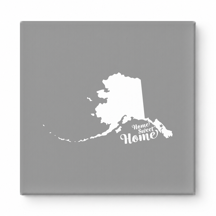 Home Sweet Home — Alaska State Silhouette