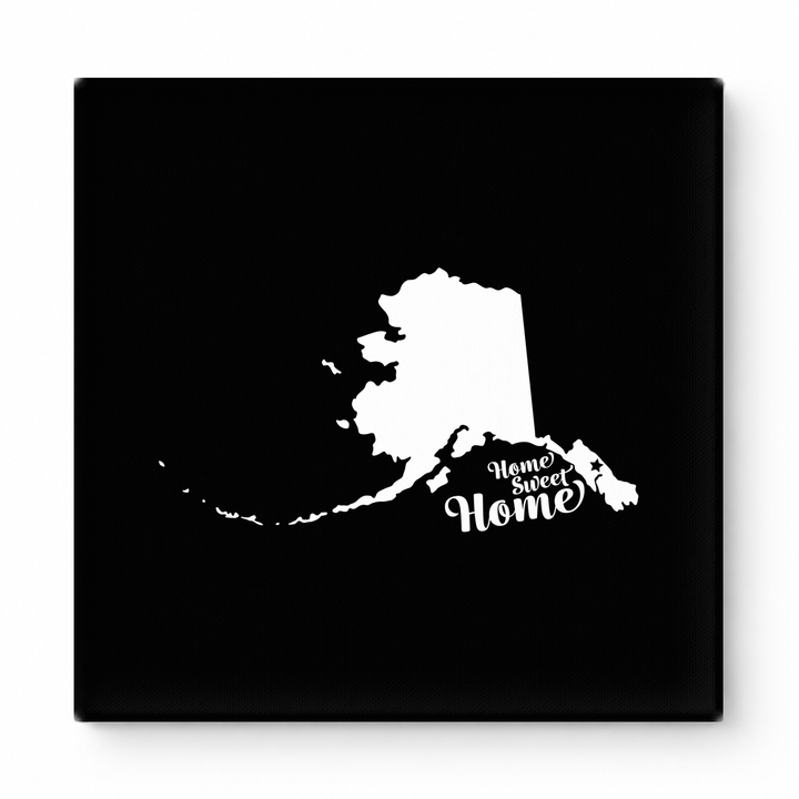 Home Sweet Home — Alaska State Silhouette