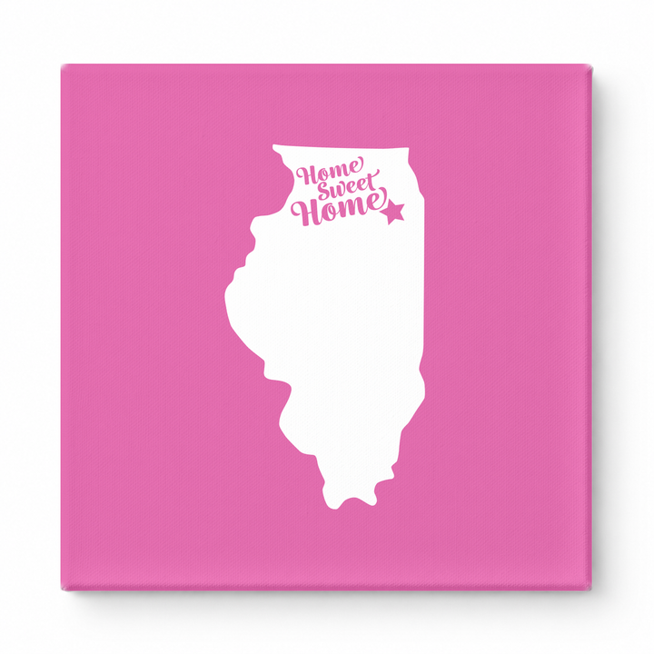 Home Sweet Aurora — Illinois State Silhouette