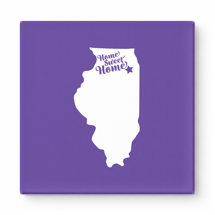 Home Sweet Aurora — Illinois State Silhouette