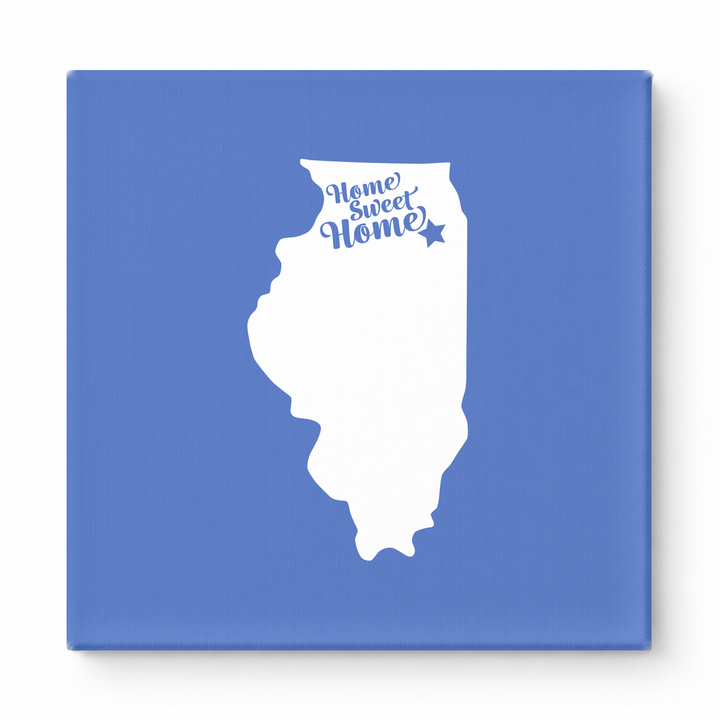 Home Sweet Aurora — Illinois State Silhouette