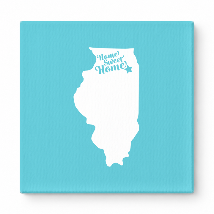 Home Sweet Aurora — Illinois State Silhouette