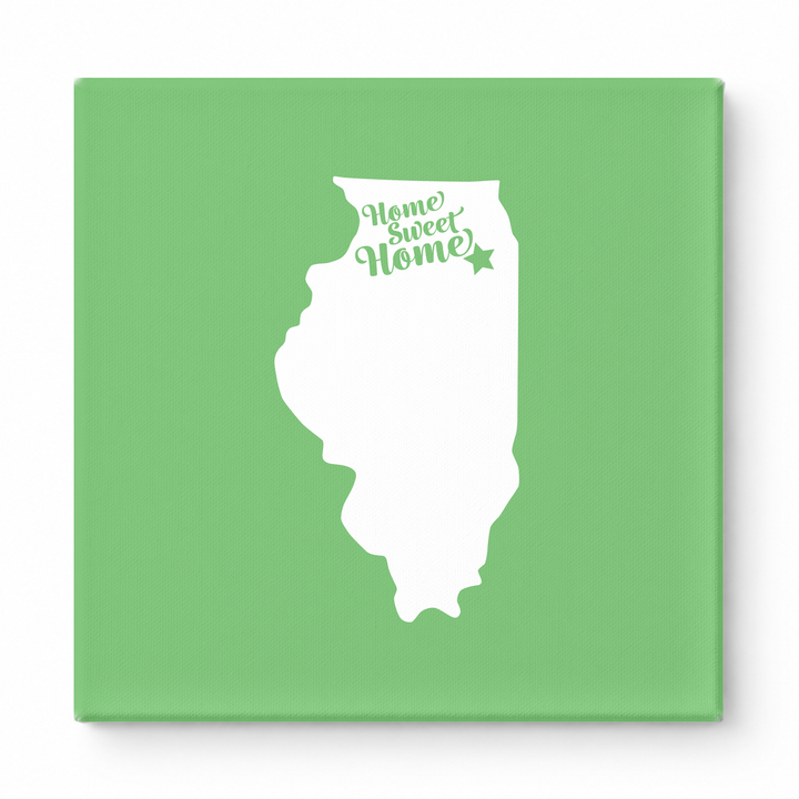 Home Sweet Aurora — Illinois State Silhouette