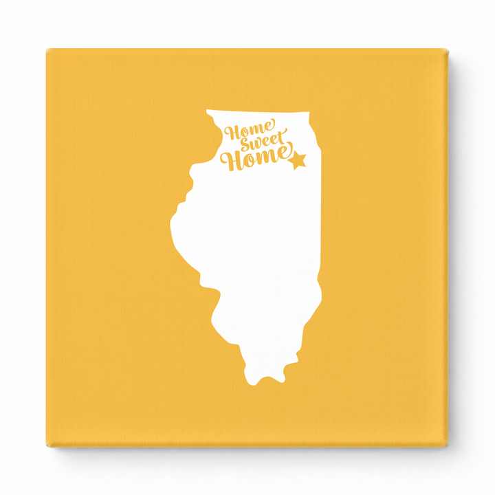 Home Sweet Aurora — Illinois State Silhouette