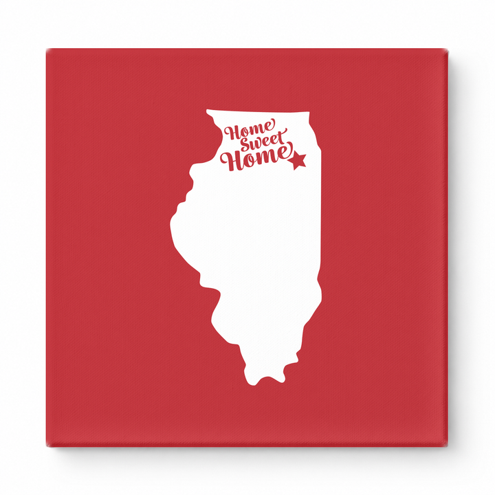 Home Sweet Aurora — Illinois State Silhouette
