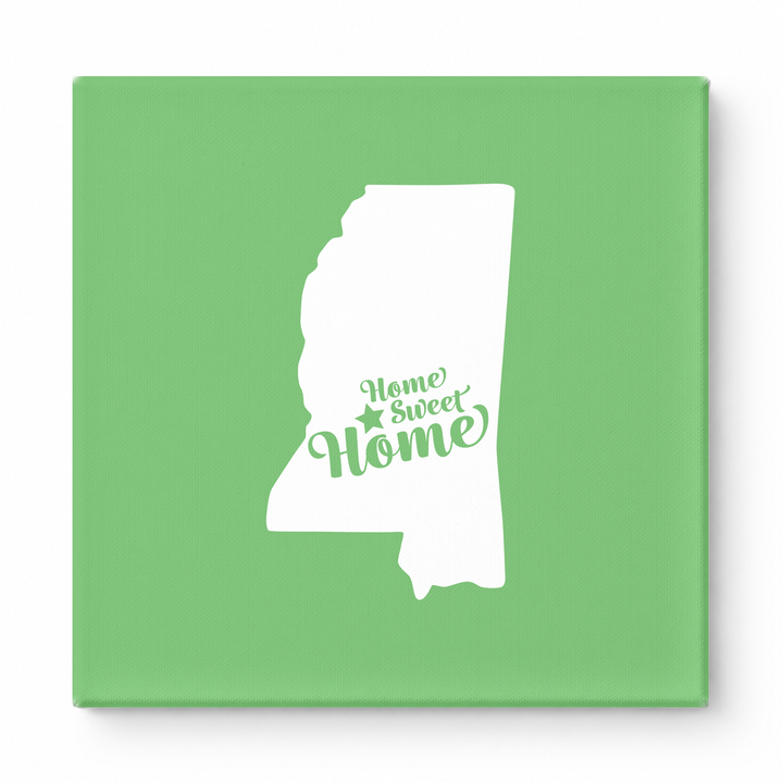 Home Sweet Jackson — Mississippi State Silhouette