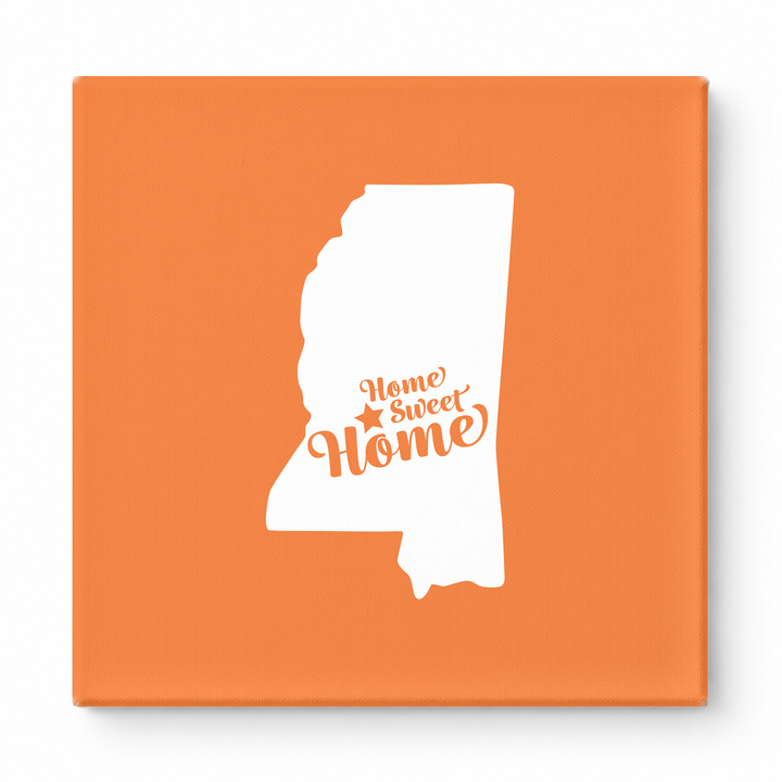Home Sweet Jackson — Mississippi State Silhouette