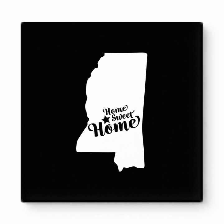 Home Sweet Jackson — Mississippi State Silhouette