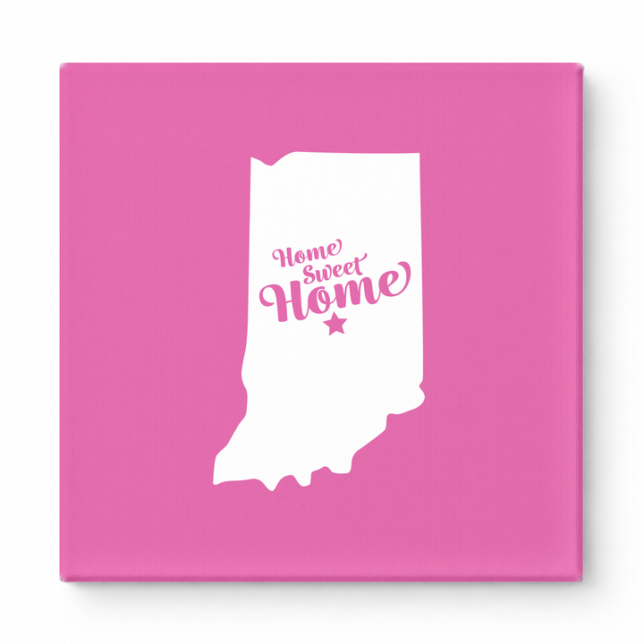 Home Sweet Indianapolis — Indiana State Silhouette