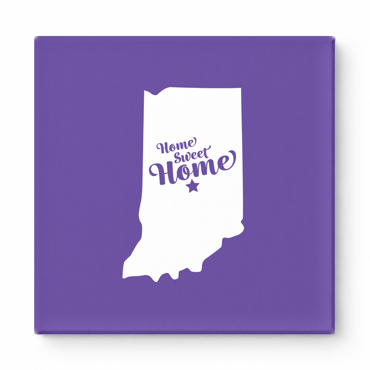 Home Sweet Indianapolis — Indiana State Silhouette