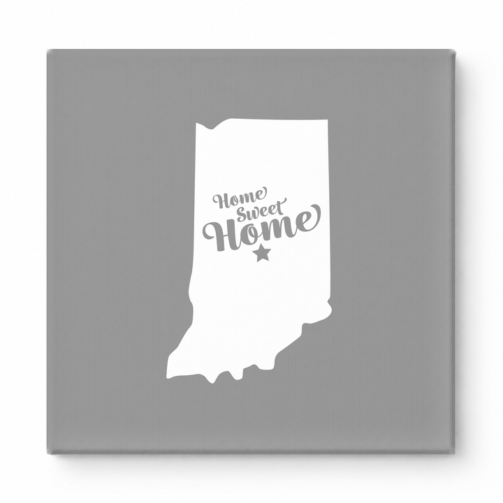 Home Sweet Indianapolis — Indiana State Silhouette