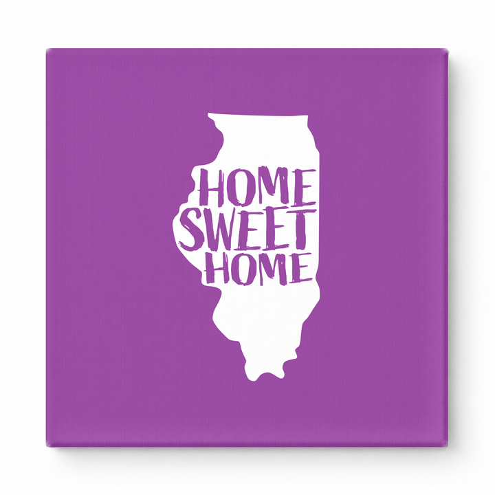 HOME SWEET HOME — Illinois State Silhouette
