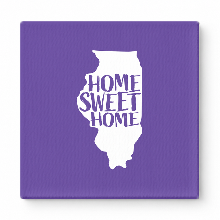 HOME SWEET HOME — Illinois State Silhouette