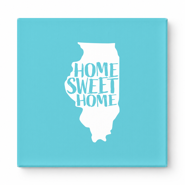 HOME SWEET HOME — Illinois State Silhouette