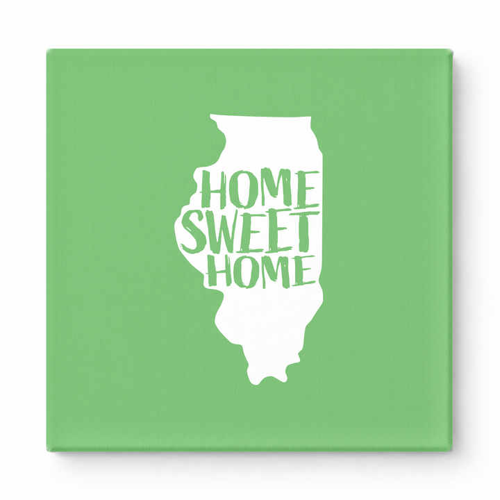HOME SWEET HOME — Illinois State Silhouette