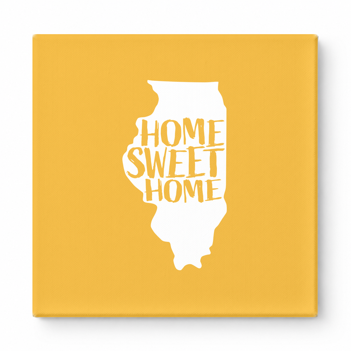 HOME SWEET HOME — Illinois State Silhouette