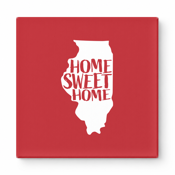 HOME SWEET HOME — Illinois State Silhouette