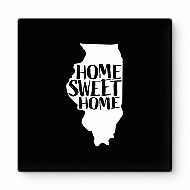 HOME SWEET HOME — Illinois State Silhouette