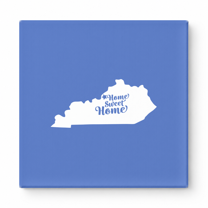 Home Sweet Frankfort — Kentucky State Silhouette