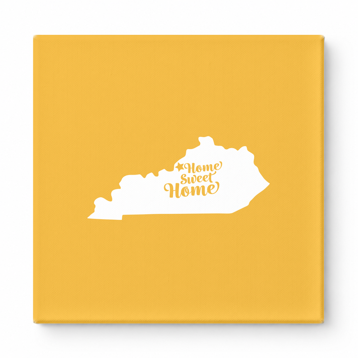 Home Sweet Frankfort — Kentucky State Silhouette