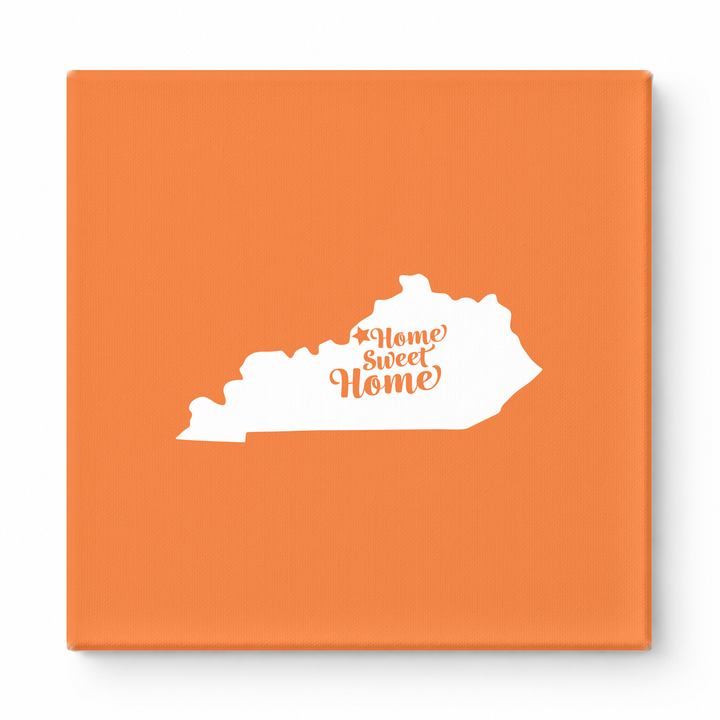 Home Sweet Frankfort — Kentucky State Silhouette