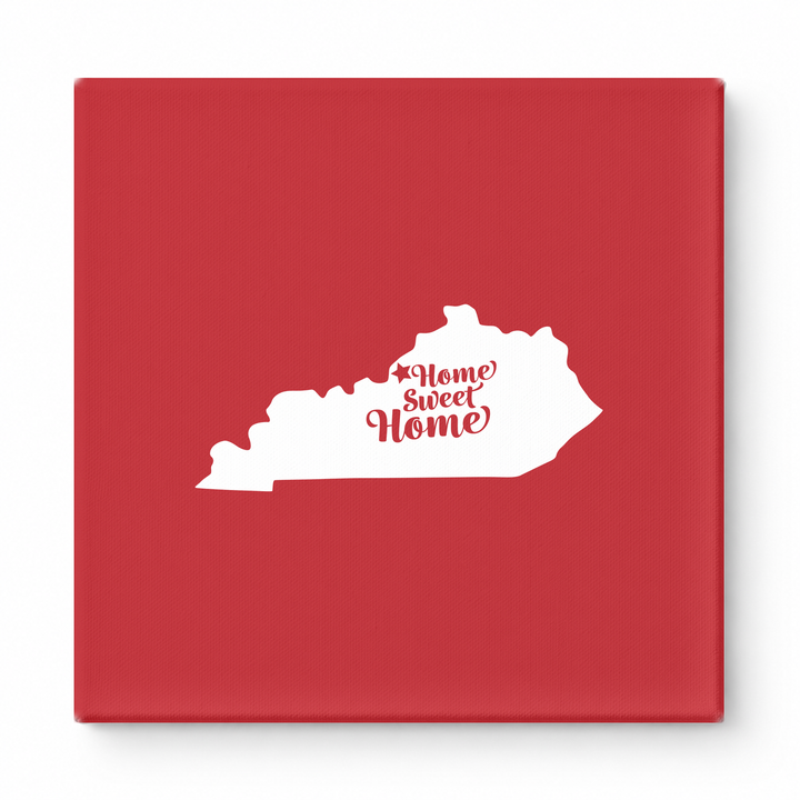 Home Sweet Frankfort — Kentucky State Silhouette