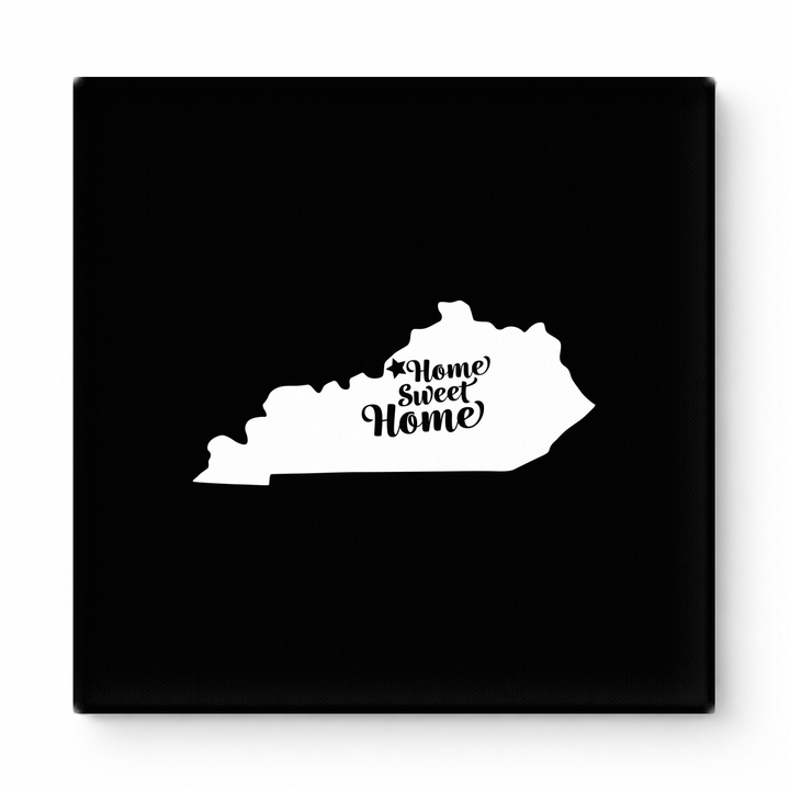 Home Sweet Frankfort — Kentucky State Silhouette