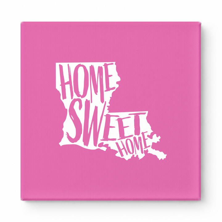 HOME SWEET HOME — Louisiana State Silhouette