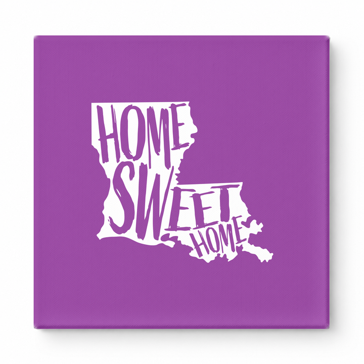 Home Sweet Home — Louisiana State Silhouette