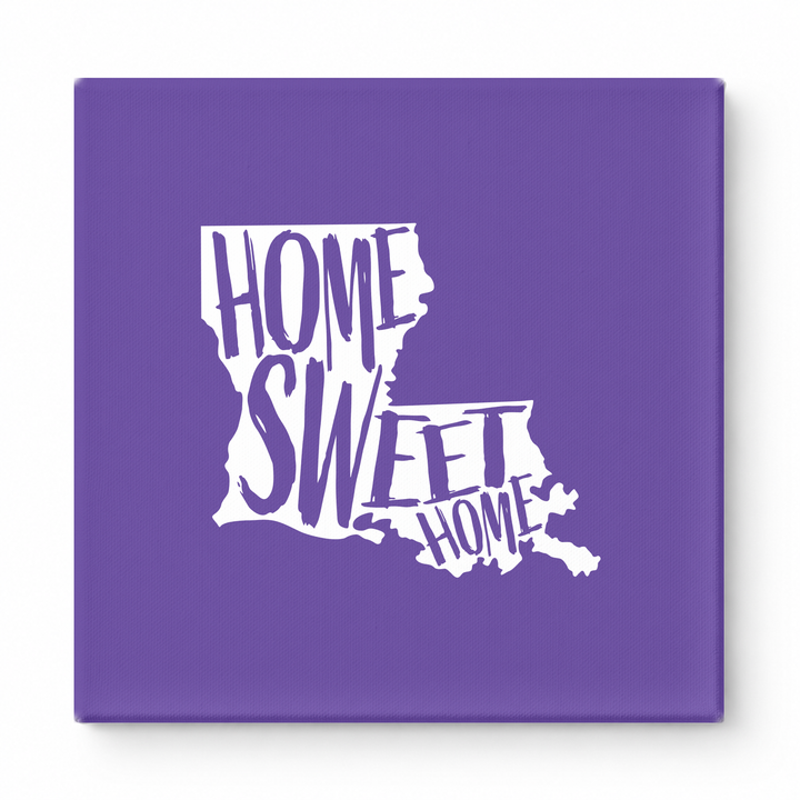 HOME SWEET HOME — Louisiana State Silhouette