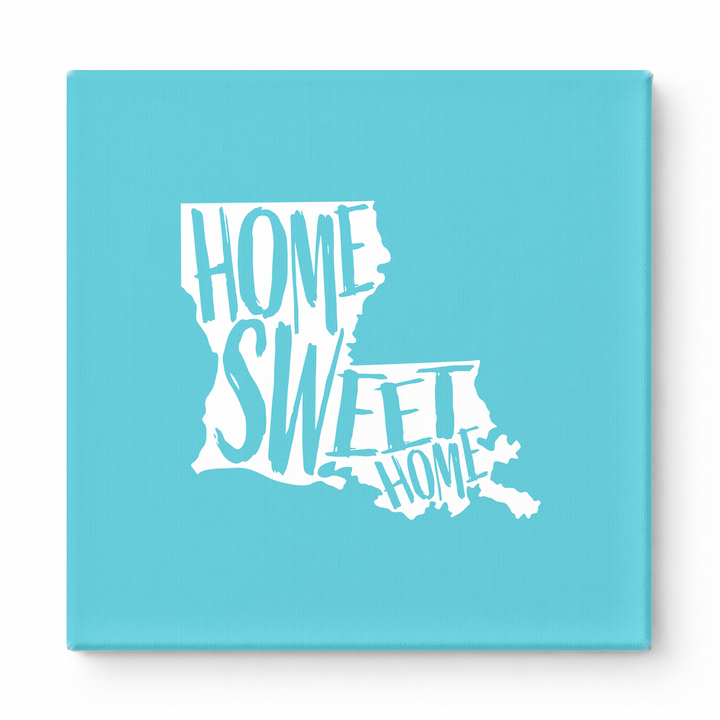 HOME SWEET HOME — Louisiana State Silhouette