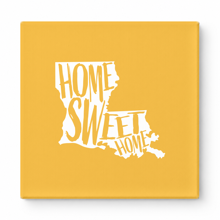 HOME SWEET HOME — Louisiana State Silhouette