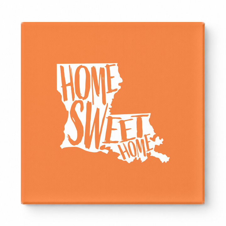HOME SWEET HOME — Louisiana State Silhouette